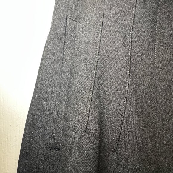 corset effect high waist slacks - ZARA US Small, black. - Picture 4 of 11